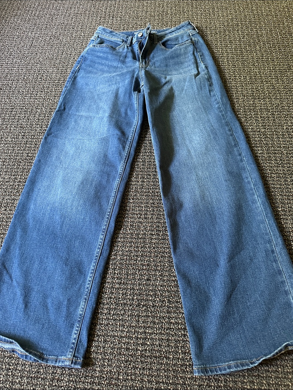 Old navy wow wide leg high rise jean